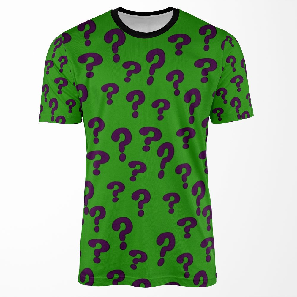 Riddle Me This All-over-print T-shirt