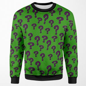 Riddle Me This All-over-print Unisex Sweatshirt