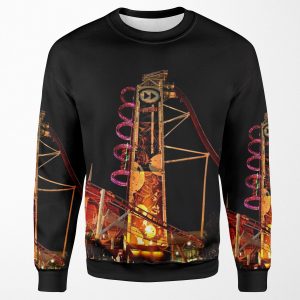 Rip Ride Rockit At Night All-over-print Unisex Sweatshirt