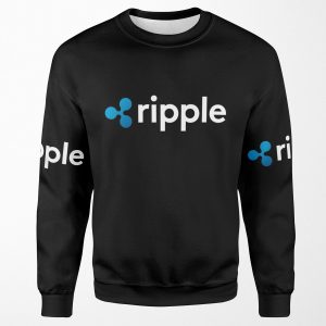 Ripple Xrp Crypto All-over-print Unisex Sweatshirt