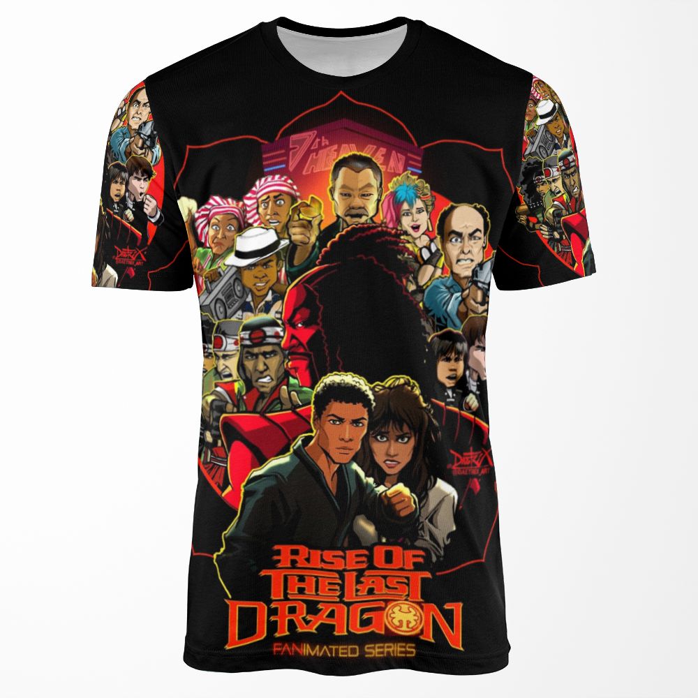 Rise Of The Last Dragon All-over-print T-shirt