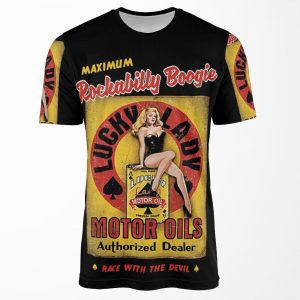 Rockabilly All-over-print T-shirt