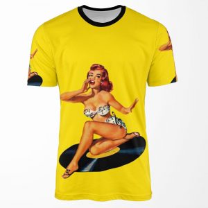 Rockabilly Goddess All-over-print T-shirt