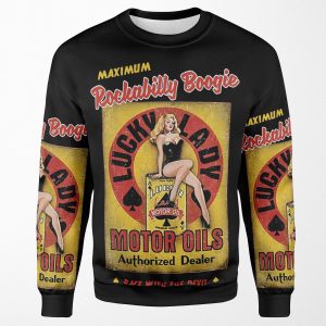 Rockabilly All-over-print Unisex Sweatshirt