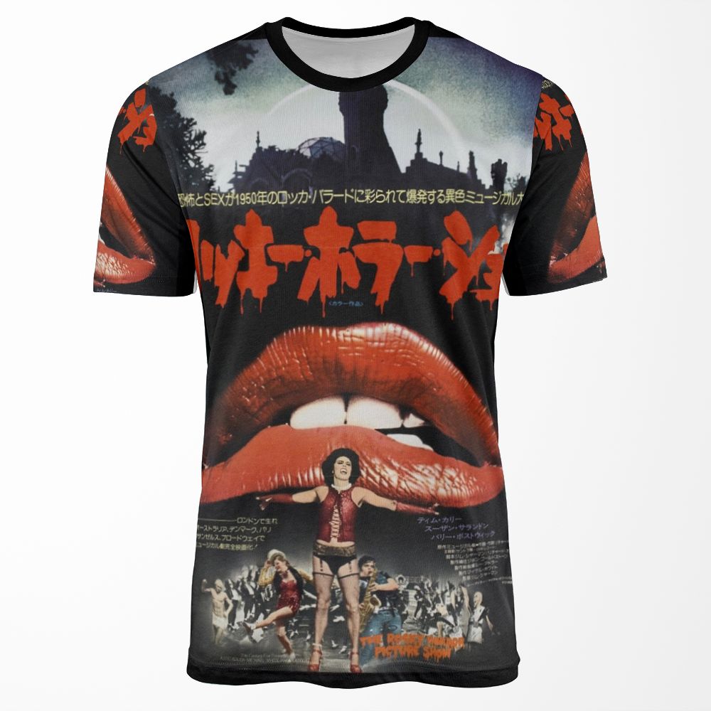 Rocky Horror Picture Show Japanese Poster All-over-print T-shirt