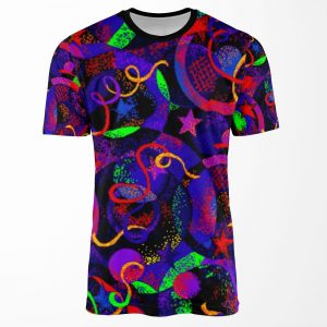 Roller Rink Floor All-over-print T-shirt