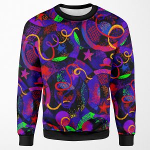 Roller Rink Floor All-over-print Unisex Sweatshirt