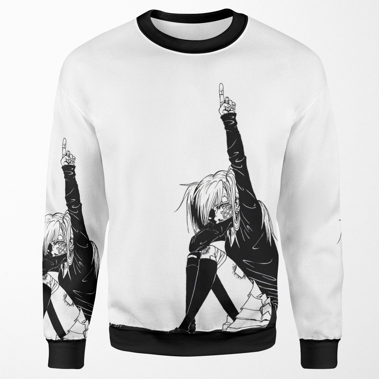 Rolling Girl All-over-print Unisex Sweatshirt