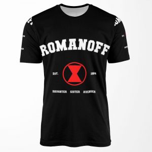 Romanoff Est 1984 Widow Tribute All-over-print T-shirt