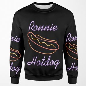 Ronnie Hotdog All-over-print Unisex Sweatshirt