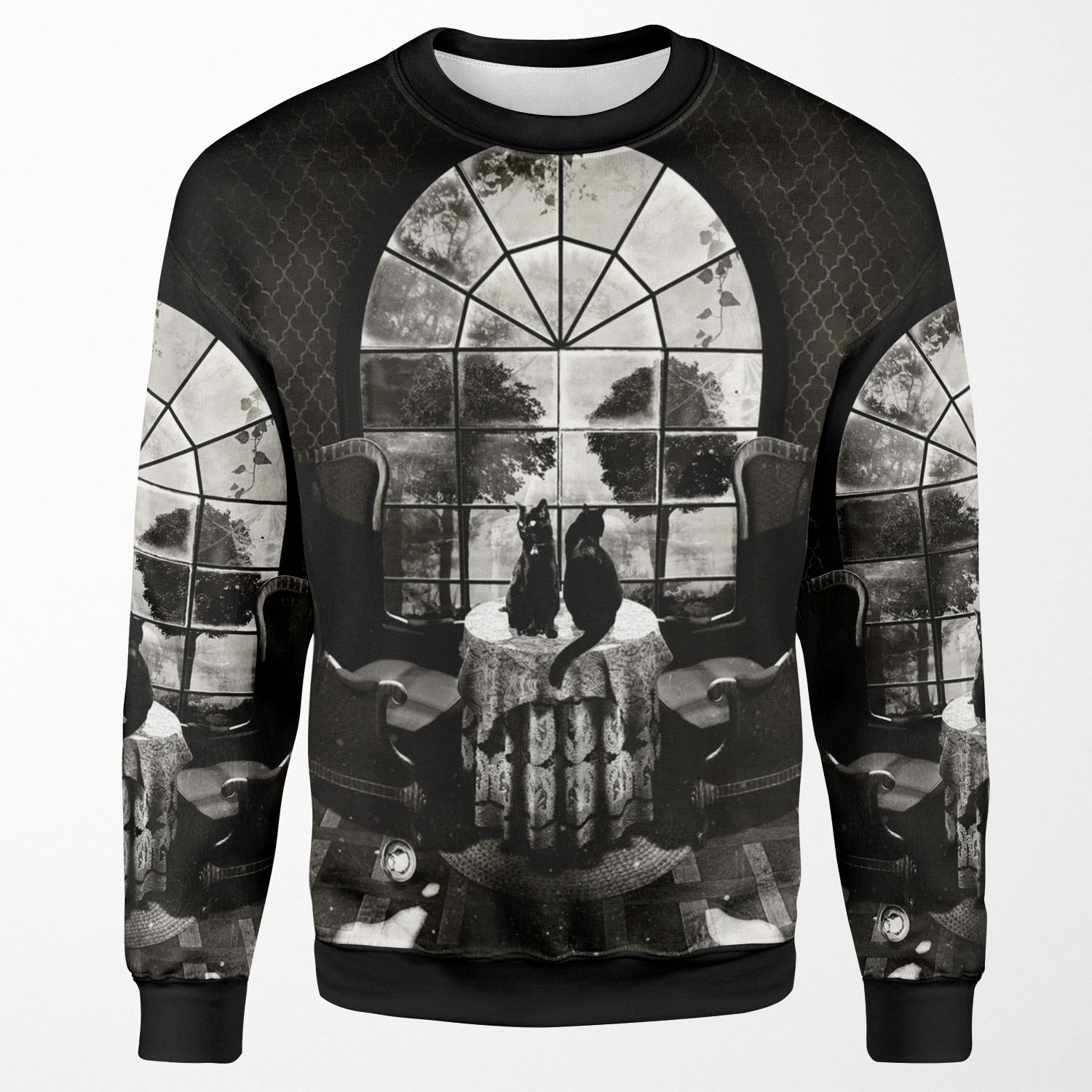 Room Skull All-over-print Unisex Sweatshirt