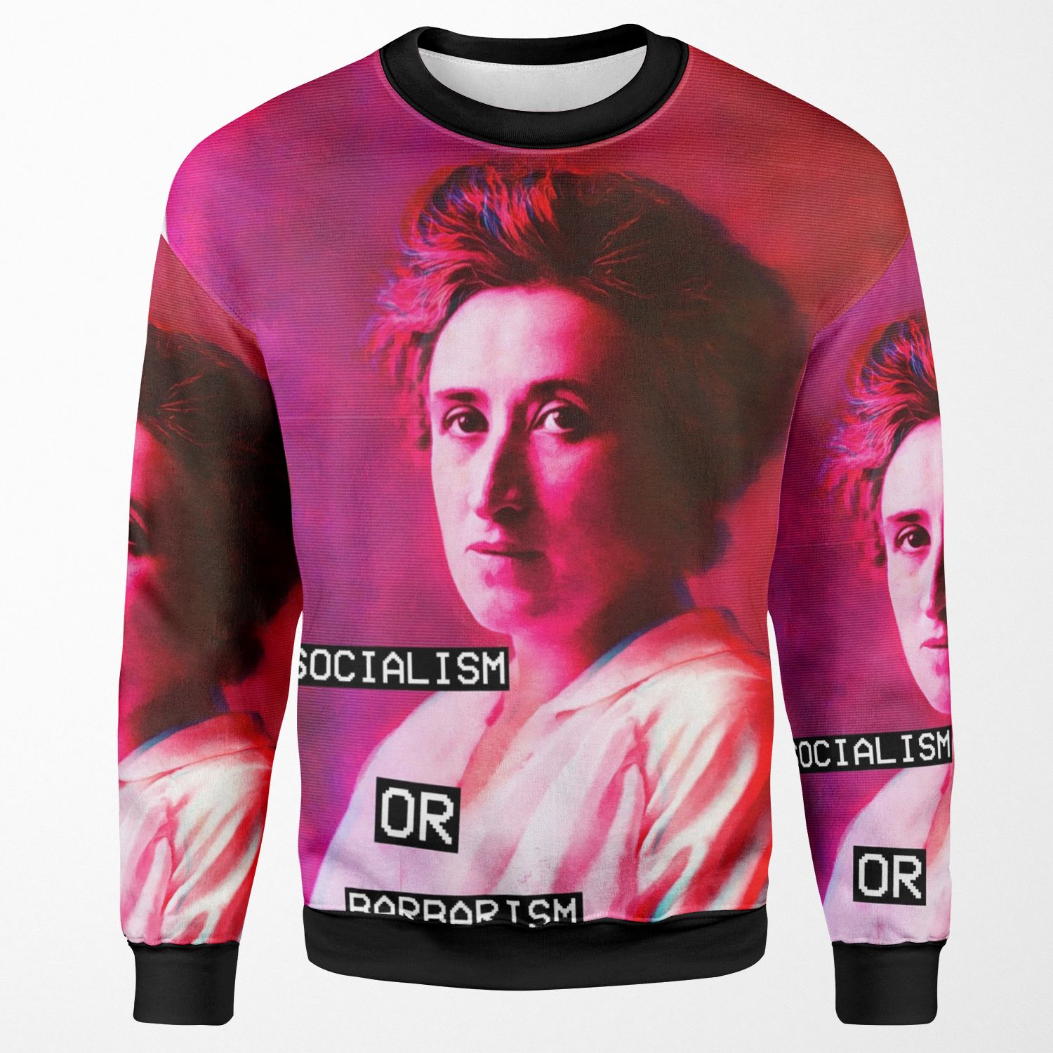 Rosa Luxemburg All-over-print Unisex Sweatshirt