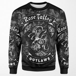 Rose Tattoo Blimbing Outlaws All-over-print Unisex Sweatshirt