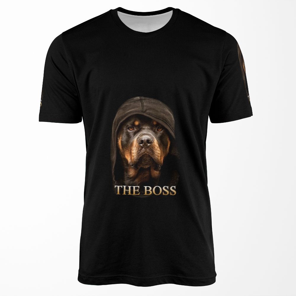 Rottweiler The Boss By Zilly And Co All-over-print T-shirt