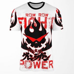 Row Row Fight The Power All-over-print T-shirt