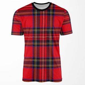 Royal Stewart Tartan All-over-print T-shirt