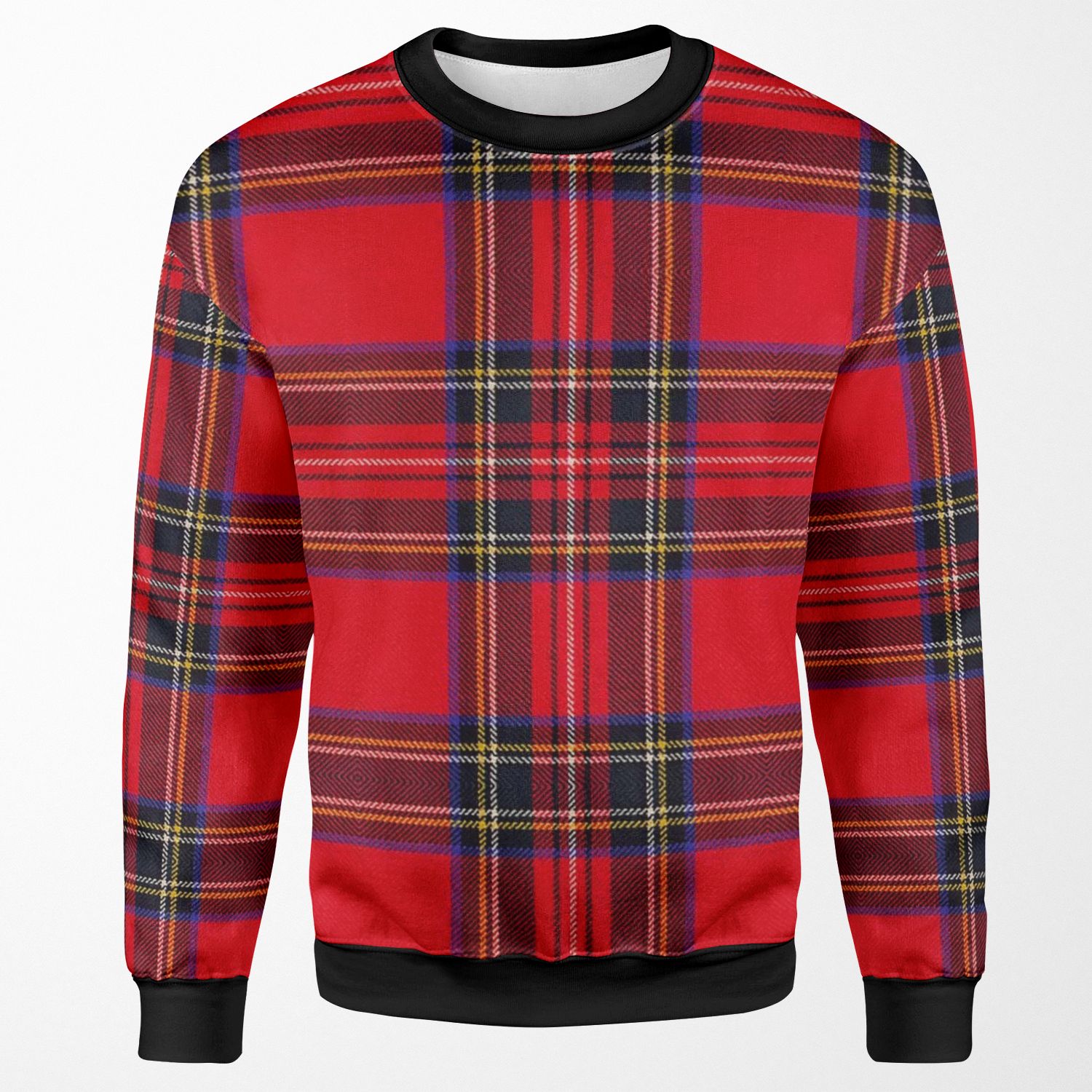 Royal Stewart Tartan All-over-print Unisex Sweatshirt