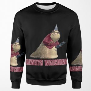 Roz From Monster S Inc All-over-print Unisex Sweatshirt