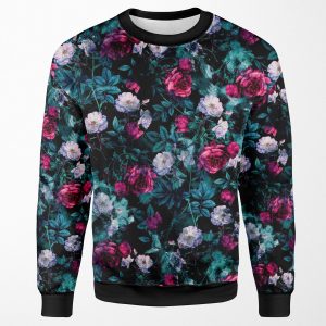 Rpe Floral Abstract Iii All-over-print Unisex Sweatshirt
