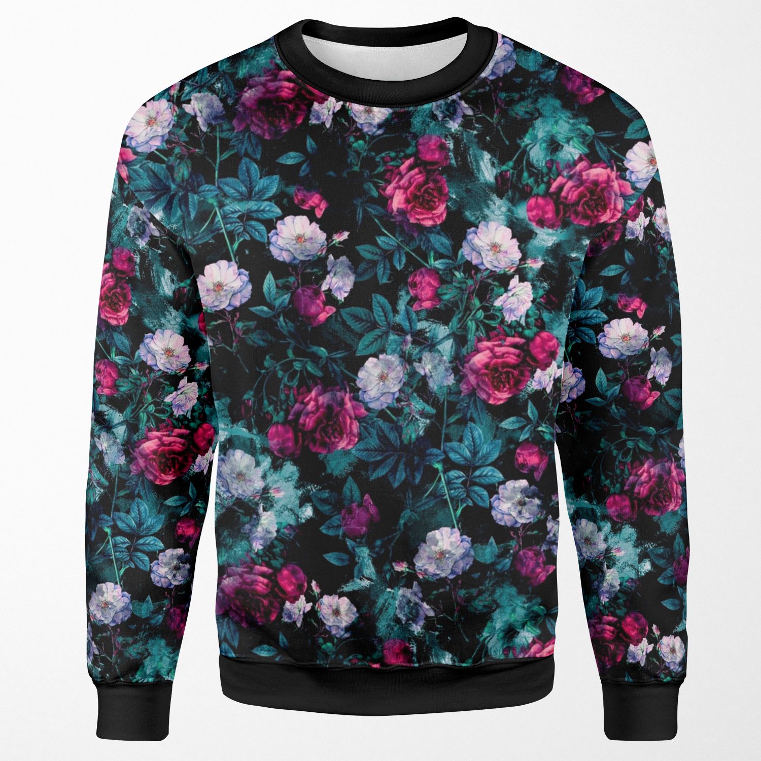 Rpe Floral Abstract Iii All-over-print Unisex Sweatshirt