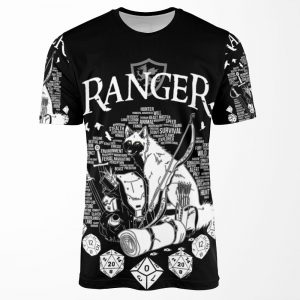 Rpg Class Series Ranger White Version All-over-print T-shirt