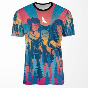 Rpm Summer Furies All-over-print T-shirt