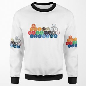 Rstudio T Shirt_ All-over-print Unisex Sweatshirt
