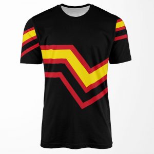 Rubber Pride Flag All-over-print T-shirt