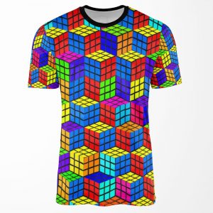 Rubik S Illusion All-over-print T-shirt