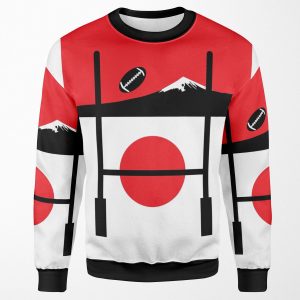 Rugby Japan All-over-print Unisex Sweatshirt