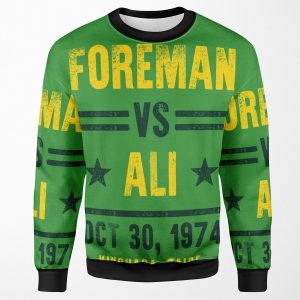 Rumble In The Jungle All-over-print Unisex Sweatshirt