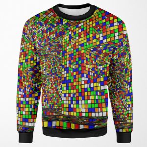 Rumik S Cube All-over-print Unisex Sweatshirt