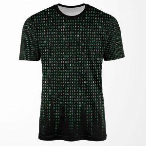 Rune Matrix All-over-print T-shirt