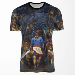 Runequest Roleplaying In Glorantha Heroes Of Orlanth By Andrey Fetisov All-over-print T-shirt