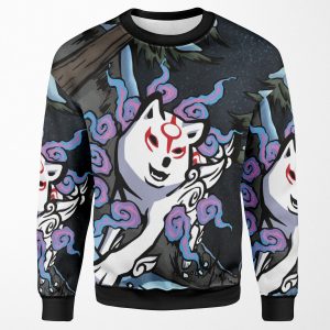 Running Through Kamui All-over-print Unisex Sweatshirt