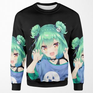 Rushia Waifu All-over-print Unisex Sweatshirt