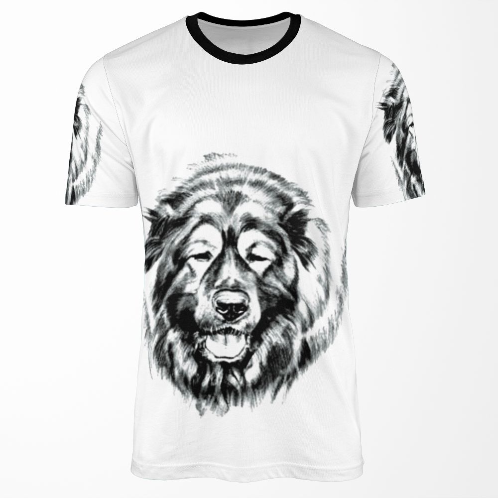 Russian Bear Dog All-over-print T-shirt