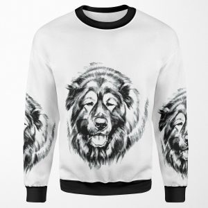 Russian Bear Dog All-over-print Unisex Sweatshirt