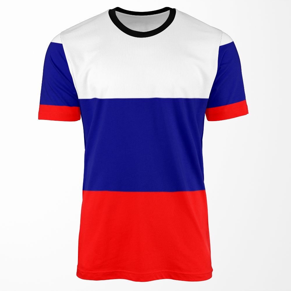 Russian Russia Flag All-over-print T-shirt