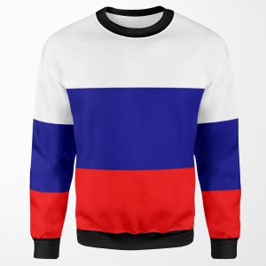 Russian Russia Flag All-over-print Unisex Sweatshirt