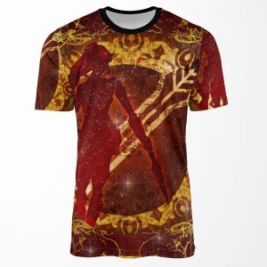 Rwby Deco Circle Pyrrha Nikos All-over-print T-shirt