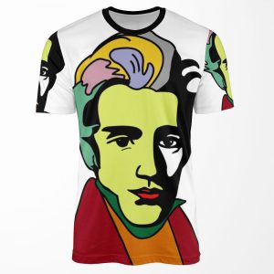 S%C3%B8Ren Kierkegaard All-over-print T-shirt