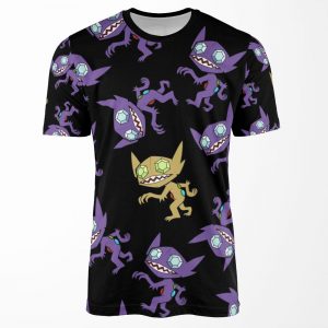 Sableye Pattern All-over-print T-shirt