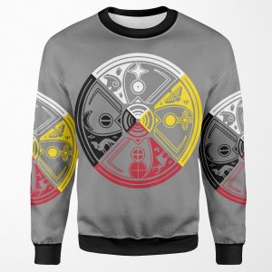 Sacred Hoop Medicine Wheel All-over-print Unisex Sweatshirt