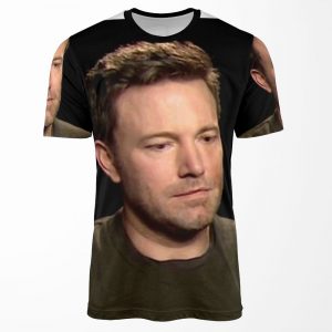 Sad Affleck All-over-print T-shirt