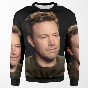 Sad Affleck All-over-print Unisex Sweatshirt
