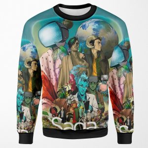 Saga Comic Characters Geek All-over-print Unisex Sweatshirt