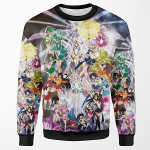 Sailor Scouts All-over-print Unisex Sweatshirt