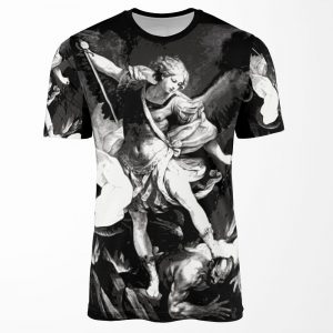 Saint Michael Archangel All-over-print T-shirt