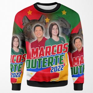 Sakalam Marcos Duterte Lang All-over-print Unisex Sweatshirt